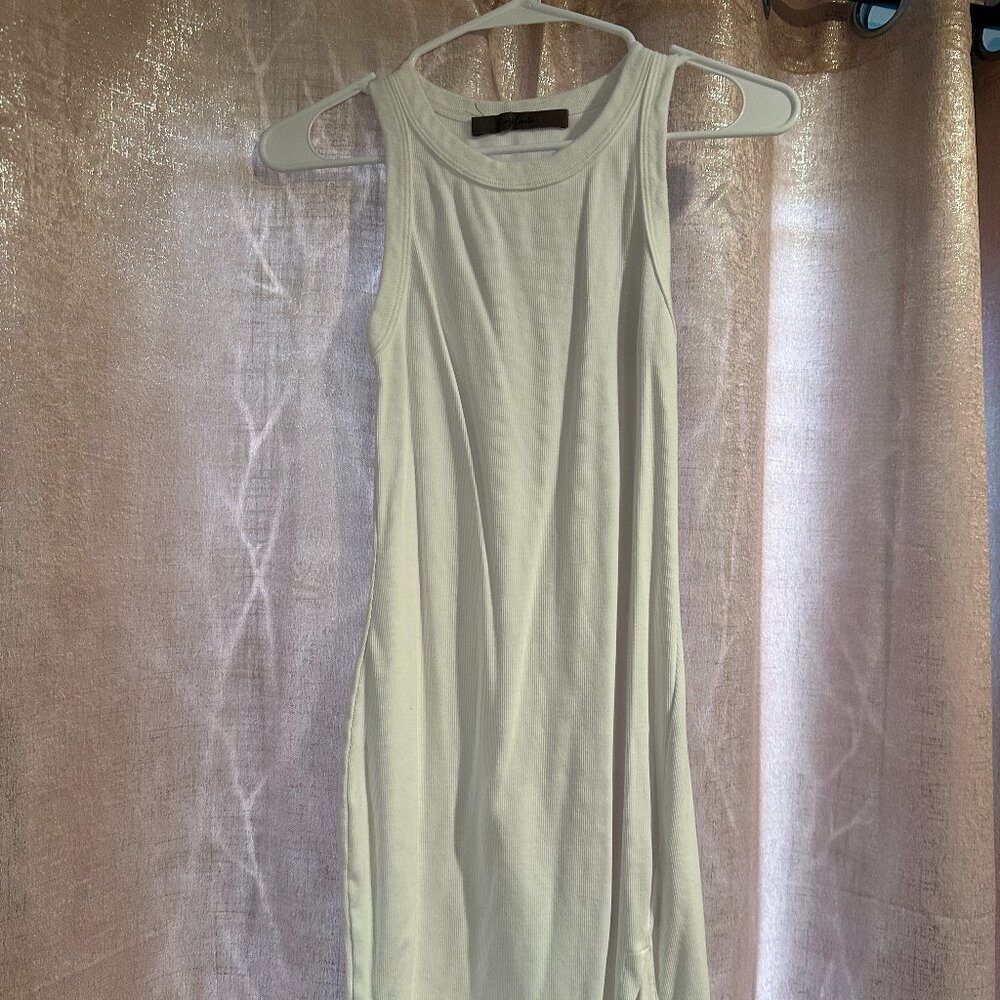 Enza Costa White Dress - Size Small